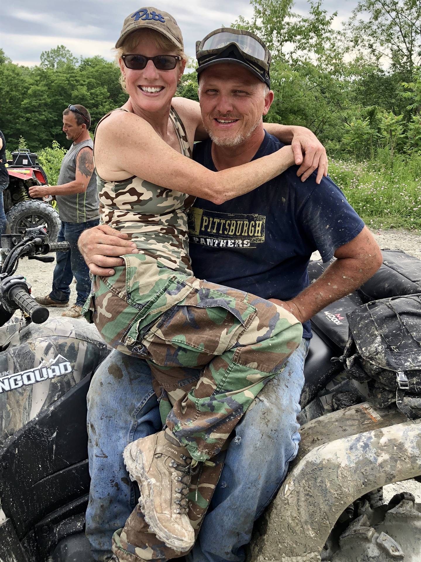 Quad riding 