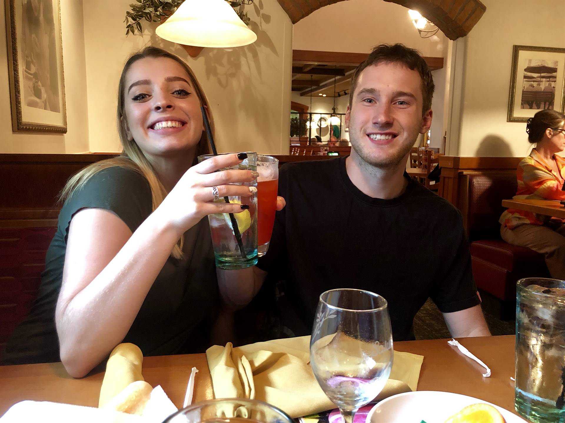 Garion and his girlfriend, Haylie