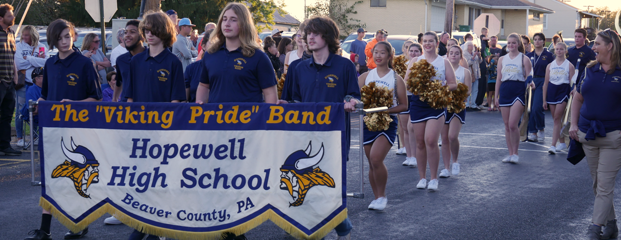 Marching Band in Parade